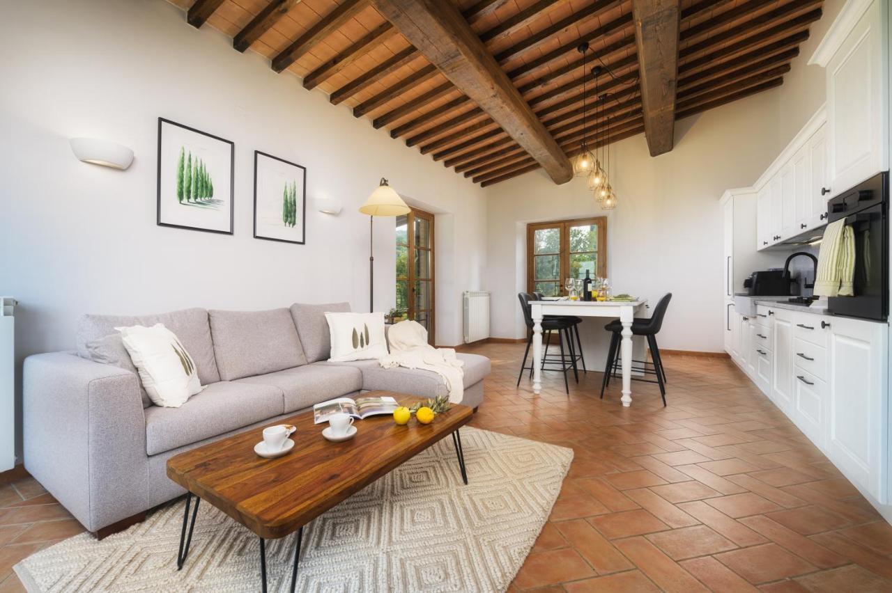 Casa Ora D'Oro - Panoramic Views / Pool / Private Garden Villa Trequanda Buitenkant foto