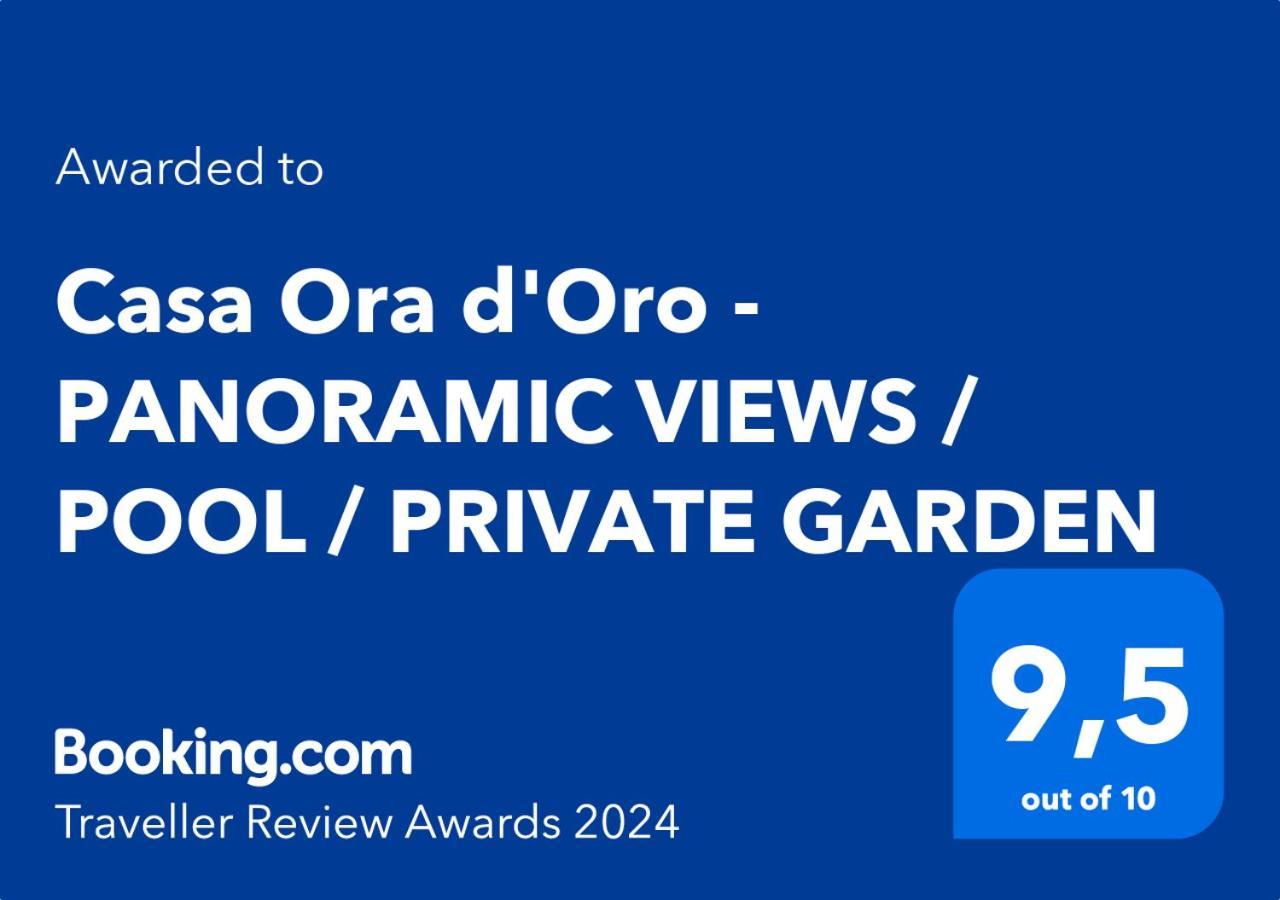 Casa Ora D'Oro - Panoramic Views / Pool / Private Garden Villa Trequanda Buitenkant foto